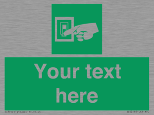 Custom Light Switch Sign